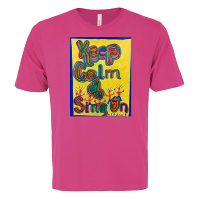 Keep Calm & Sing On Kid's Tee Thumbnail