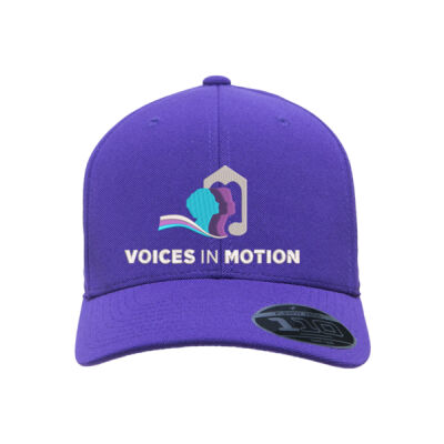 VIM Logo Purple Hat Velcro Back Thumbnail